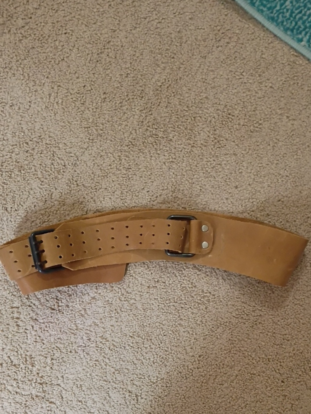 Large Genuine Leather Waist Belt